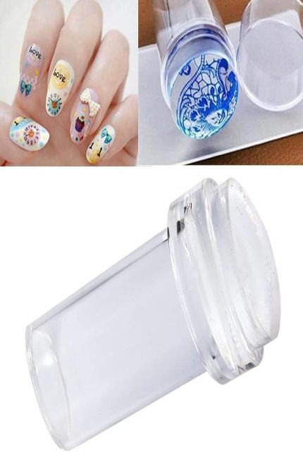 Kullanımı Kolay Stamper Baskı Seti Silikon Başlıklı Oje Dizayn Set