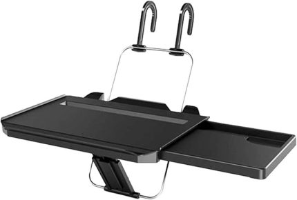 Evrensel Araba Direksiyon Koltuk Tepsisi Masası Seyahat Masası Dizüstü Bilgisayar, Çalışma Yazma Yeme için Tablet Masası Kafalık Tepsisi