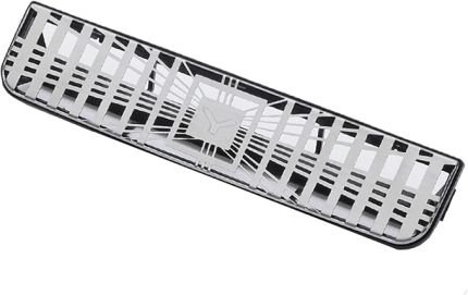 Tesla Model Y Ardıç için Arka Koltuk Orta Konsol Klima Havalandırma Kılıfı, Hava Akışı Havalandırma Koruması, Arka Koltuk, Klima Çıkışı, Gümüş