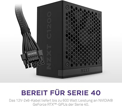 C1200 1200W 80 Gold Atx 3.1 Tam Modüler Siyah Güç Kaynağı - Görsel 4