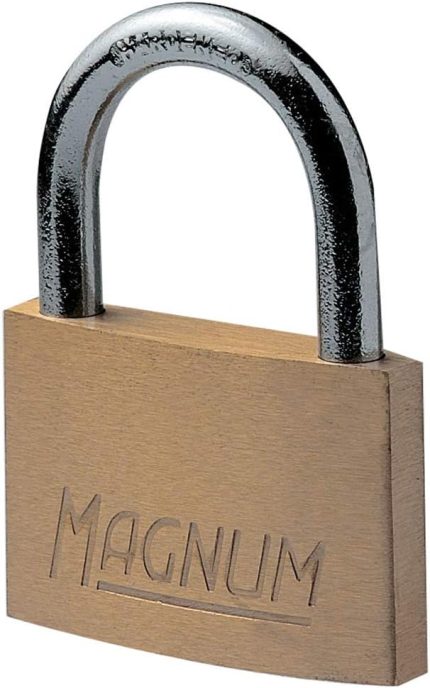 Lock CAD40 Magnum Prinç Asma Kilit Anahtarlı, Altın, 5,4 x 4 x 1 cm