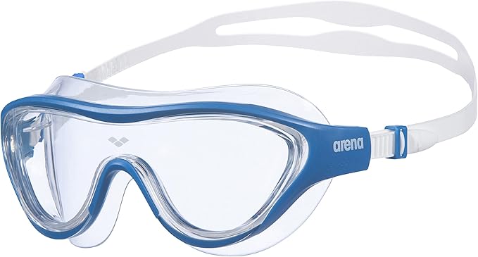 The One Mask Anti-Fog Schwimmmaske für Erwachsene, Schwimmmaske mit Großen Gläsern, UV-Schutz, Selbstjustierender Nasensteg, Orbit-Proof Dichtungen