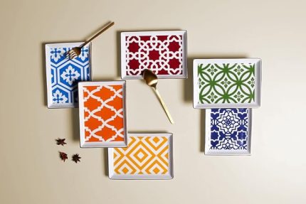 Morocco 6lı Pasta Takımı 18x13cm