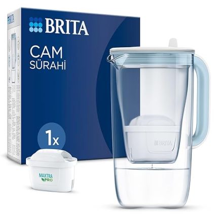 Su Arıtma Sürahisi 1x Maxtra Pro All-In-1 Filtreli - Açık Mavi 2,5 lt