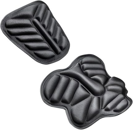 Motosiklet Koltuk Minderi, 2 PCS Evrensel Soğutma Motosiklet Koltuk Pedi Kaymaz 3D Koltuk Kılıfı Motosiklet Scooter için