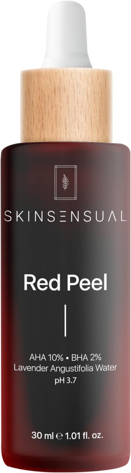 Sensual Red Peel (aha 10%, Bha 2%) Canlandırıcı Ve Cilt Tonu Eşitleyici Kırmızı Peeling Serum