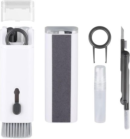 7nansi 1 arada Elektronik Temizleyici Seti, Klananye Temizleyici, Monitör, Cep Telefonu, Bluetooth, Kulaklık, Lego, Airpods, Dizüstü Bilgisayar Kamera Lensi Siyah için Dizüstü Bilgisayar Temizleyici, Ifthfour