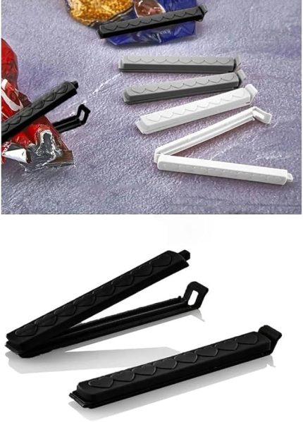 Home 8 Adet Poşet Klipsi,Poşet,Ambalaj,Paket Kilidi,Mandallı Torba Kilidi