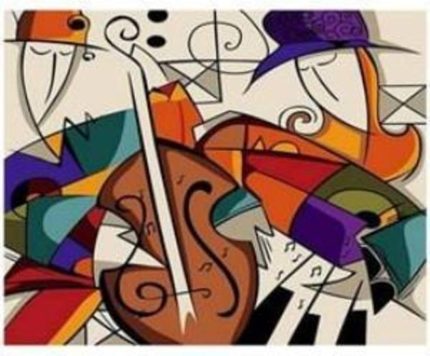 Sayılarla Boyama Seti Kasnaklı Picasso 2 40 X 50 cm