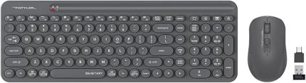 TECH FG3300 Air2 2.4Ghz Kablosuz Q Türkçe FN-Multimedya Klavye + 2000Dpi Optik Mouse SET (Sessiz Ultra İnce Emoji Tuşlu ve Uyku Engelle Modlu)
