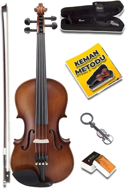 RV-402 Çocuk Kemanı Seti Kaliteli 1/2 Boy (8-10 Yaş Arası)