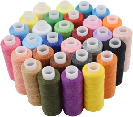 30 parça El veya Makine Dikiş İpliği BYYX Dikiş İpliği 30 Renk 227m Dikiş İpliği Dikiş Aksesuarları Kapitone Aletleri Polyester Nakış İpliği Dikiş Makinesi El Dikiş İpliği