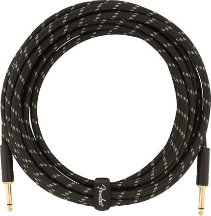 Deluxe Series Instrument Cable Black Tweed - 5.5 metre Enstrüman Kablosu