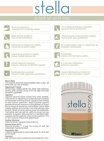 Su Bazlı Saf Akrilik Boya 1Lt 0101 Beyaz - Görsel 5