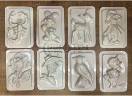 Farklı Model, Alçı Kalıbı, Seramik Kalıbı, Iş Eğitimi, El Sanatları, 8 Adet