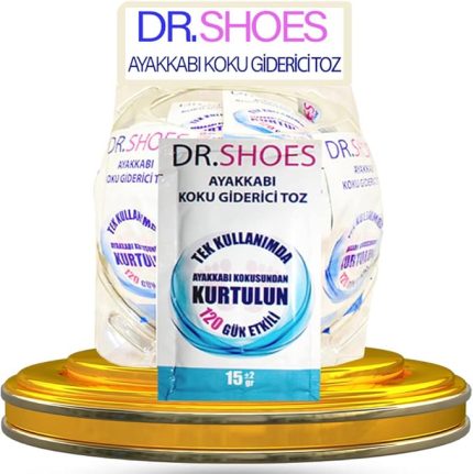 5 Adet Ayak Koku Giderici - Ayakkabı Koku Giderici Toz 120 Gün Etkili - DR.SHOES ile Ayak Kokusuna Elveda Deyin