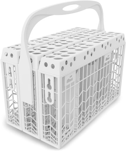 3 Hazneli Portatif Bulaşık Makinesi Çatal Kaşık Sepeti