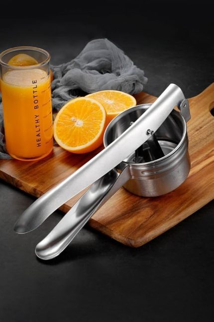 9 cm çaplı Patates Ezici Püre Yapıcı Meyve Sıkacağı Pres cin787