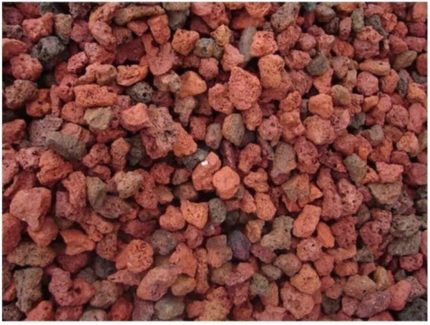 Akvaryum Taşı 3 Kg 5-10 Mm Akvaryum Pomzası Teraryum Taşı Kırmızı Pomza Lav Taşı Volkanik Cüruf