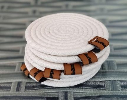 ADET HASIR BARDAK ALTLIĞI ÇAY KAHVE FİNCAN ALTLIĞI KREM