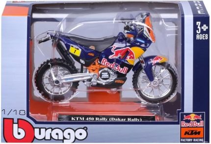 450 Rally [Bburago 51072] Factory Racing Team 1:18 Die Cast (Sortiment - keine Vorauswahl möglich)