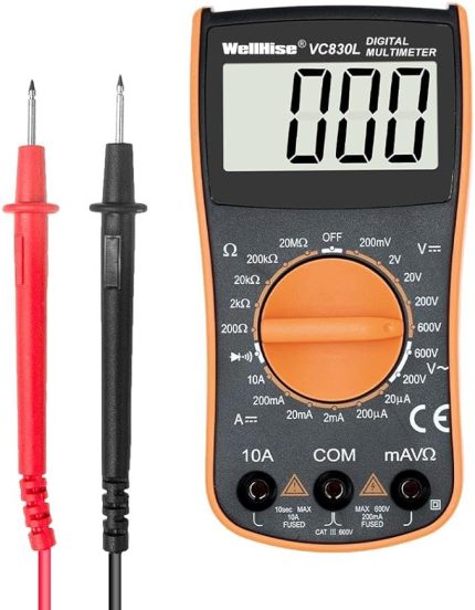 VC830L Ölçü Aleti Multimetre Avometre Büyük Ekran VC A+ Series