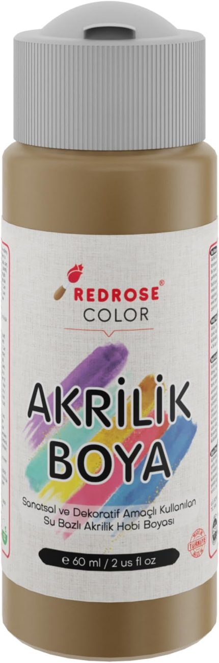 Rose Açık Kahverengi Akrilik Boya 60 ml