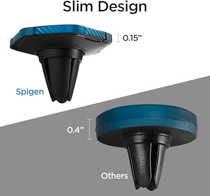 Air Vent Manyetik Araç içi Telefon Tutucu + 2 Adet Manyetik Plaka (Tüm Cihazlarla Uyumlu Araç Tutacağı) Kuel Rugged QS11 - 000CG20879 - Görsel 5