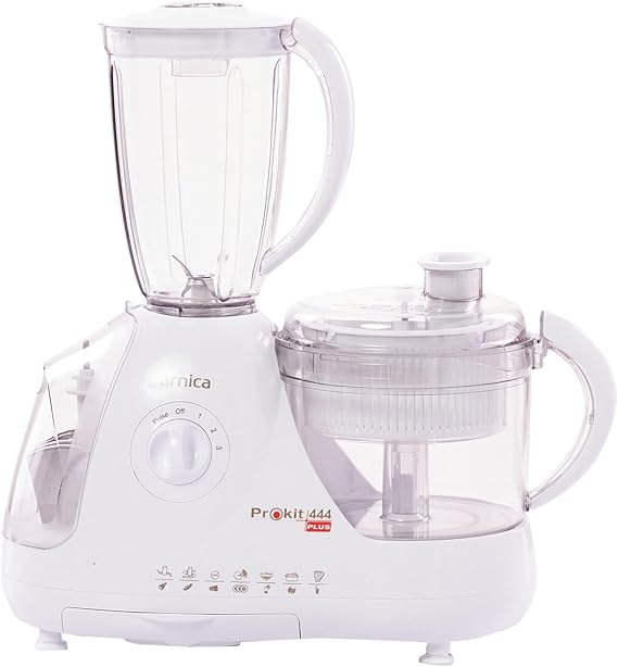 Prokit 444 Plus Beyaz Mutfak Robotu, 800 W, 1.5 L Hazne, Beyaz - Görsel 3