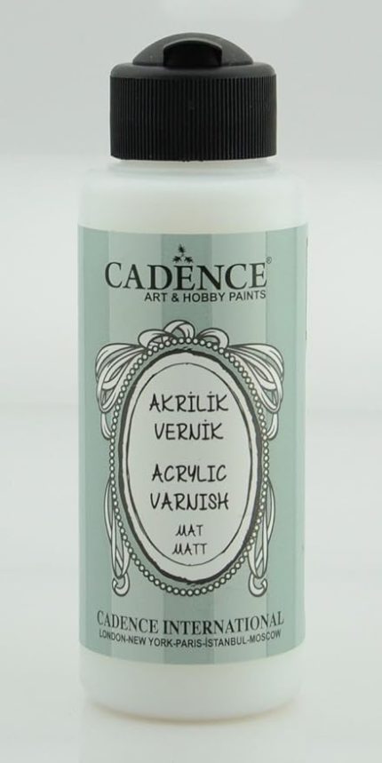 Su Bazlı Akrilik Vernik Mat 120ML