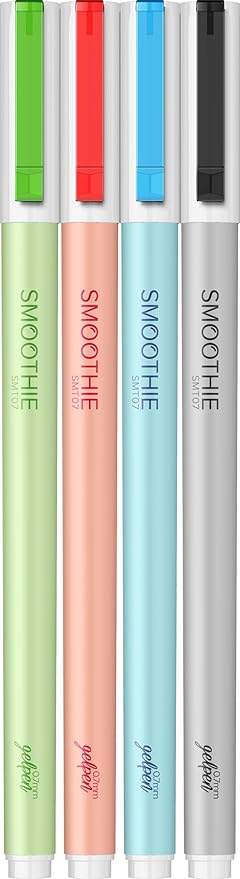 Office Smoothie Jel Kalem 4 Lü Blister - Set 1 - Görsel 2