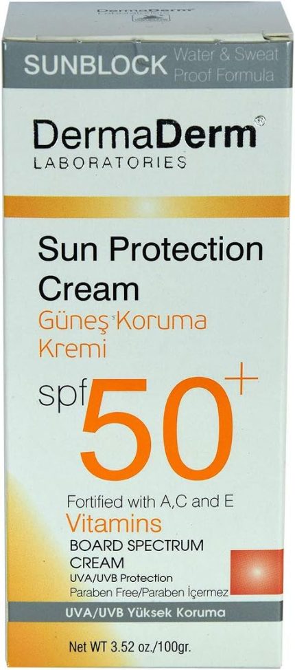GÜNEŞ KORUMA KREM SPF + 50, (1 x 100 gr)