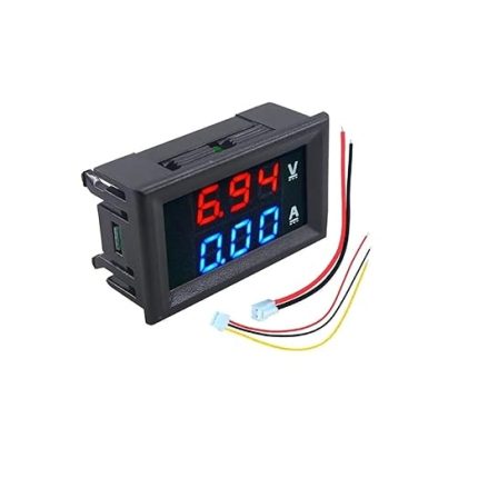Volt Akım Ölçer Dc 0-100v 10a Ampermetre