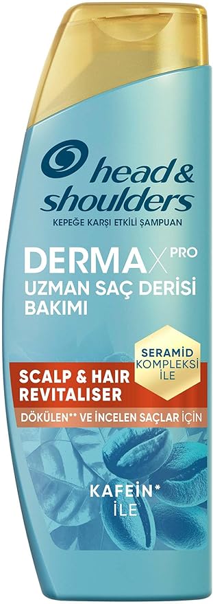 & Shoulders DermaXPRO Scalp & Hair Revitaliser Dökülme ve Kepek Karşıtı Şampuan Kafein ve Seramid ile 300ml