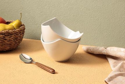 Lotus Beyaz 2li Kase 16cm