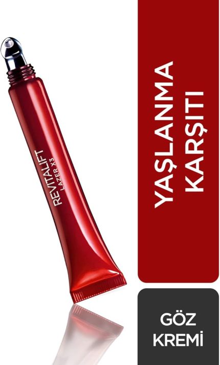 PARIS Revitalift Lazer X3 Yaşlanma Karşıtı Göz Bakım Kremi 15 ml