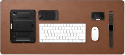 Regnum LD302 Büyük Boy 90 x 40 cm Mouse Pad (Velo Vegan Leather Technology) Brown - APP04763