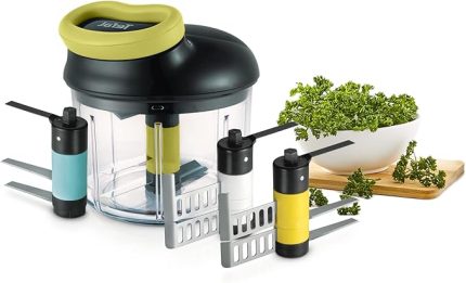 Maxi Kit 900 ml Buz Kırıcı & 3 Bıçaklı Manuel Rondo