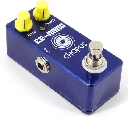 Screamer Gitar Efekt Pedalı Overdrive Efekti Gitar Pedalı Truss Bypass (Mini-Screamer Overdrive) Mavi