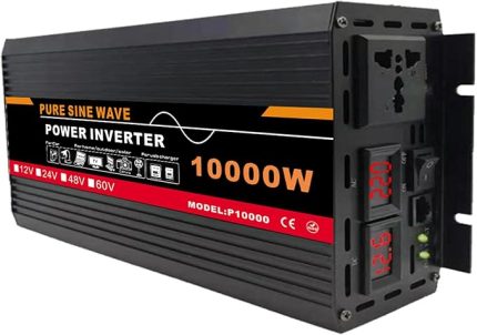 sinüs dalgası 6000W 8000W 10000W 12000W invertör Dc 12V 24V 48V 60V AC 220V güç güneş invertörleri Inversor,10000W-12V