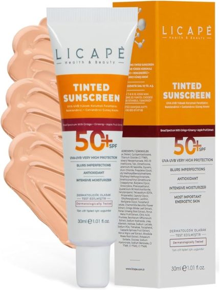 Koruma Tinted (Kapatıcı) 50 Spf Güneş Kremi