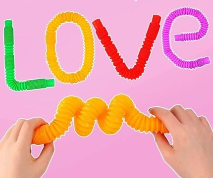 Pop Tubes Anti Stres Duyusal Oyuncak Bubble Fidget (4 Adet )