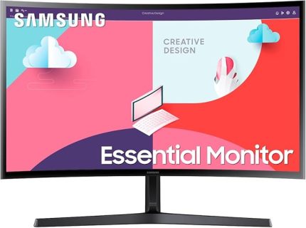 Essential LS27C366EAUXUF 27" 5ms 75Hz FreeSync Curved VA Full HD Monitör