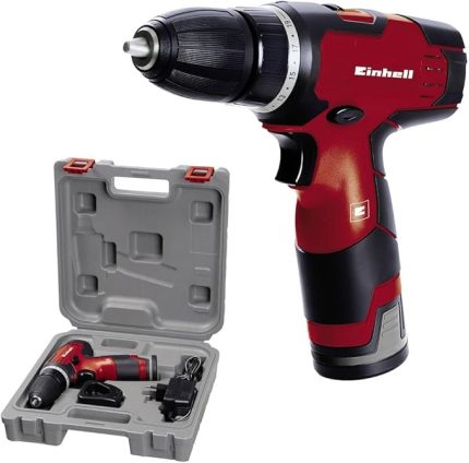 Akülü Vidalama TH-CD 12-2 Li (12 V, 1,3 Ah, 24 Nm, hızlı durdurma, 2 vitesli şanzıman, 20 tork ayarı, mil kilidi, taşıma çantası dahil) - 4513660