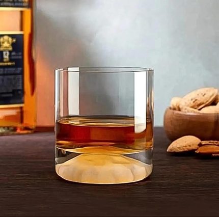 Nude 64039 Clup İce Kristal Viski Bardağı – 4'lü Set –Şık Kesim Cam – Özel Hediye