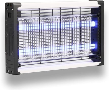 6W 220V/50Hz İki Ledli UV Işık Profesyonel Sinek Öldürücü, Ultraviole Işıklı Büyük Boy Sinek Öldürücü, Haşere Öldürücü, Böcek Öldürücü