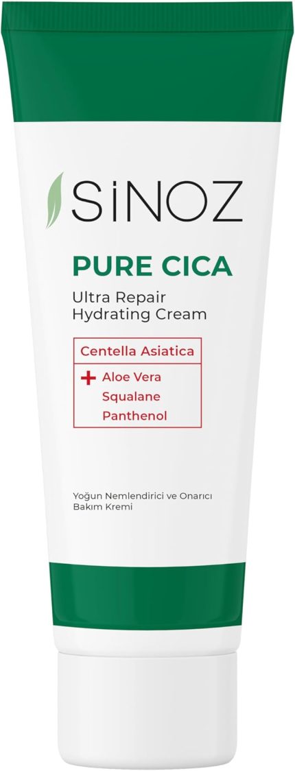 Pure Cica Yoğun Onarıcı Yatıştırıcı Nemlendirici Bakım Kremi 50 ml Tahriş Olmuş Hasarlı Ciltler İçin