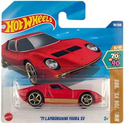 Wheels Tekli Arabalar 71 LAMBORGHINI MIURA SV HYX22