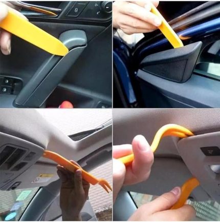 Torpido Sökücü Trim Teyp Radyo Kapı Konsol Sökme Aparatı Trim led sökme aparatı 4 Set