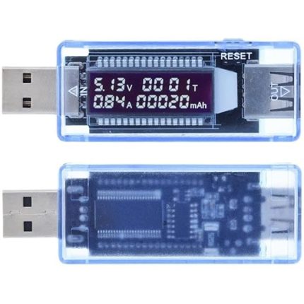 Keweısı Usb Akım ve Voltaj Ölçer V20